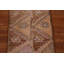 Tapis d'apparence antique en laine Anatolian brun 1x3