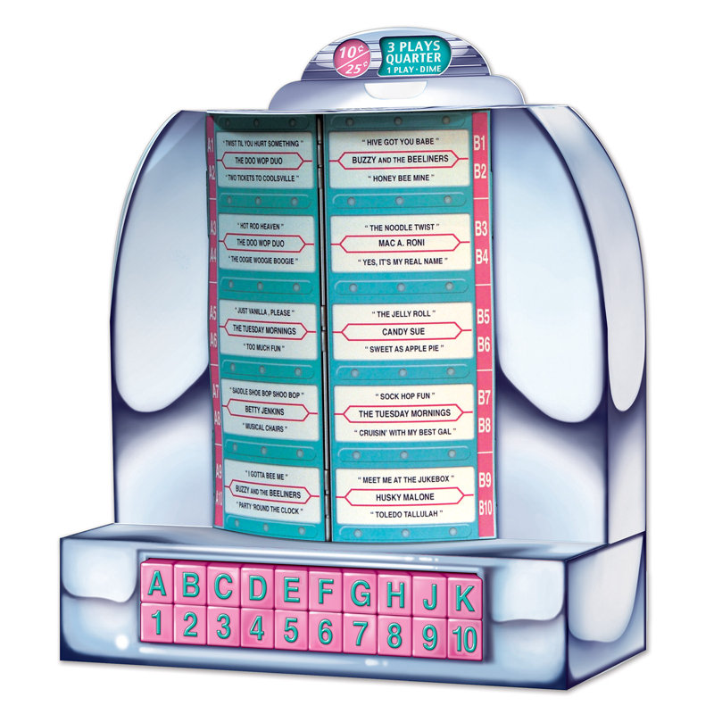 Jukebox de table - 13¼¼ - paquet de 6