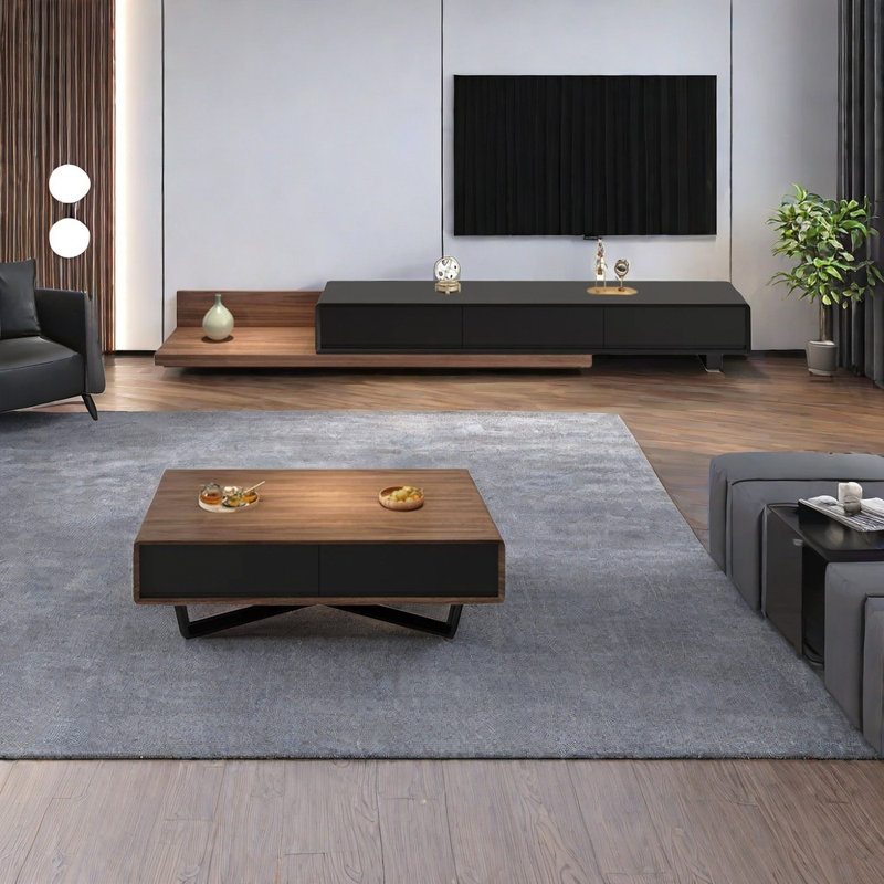 Meuble télé et table basse minimaliste