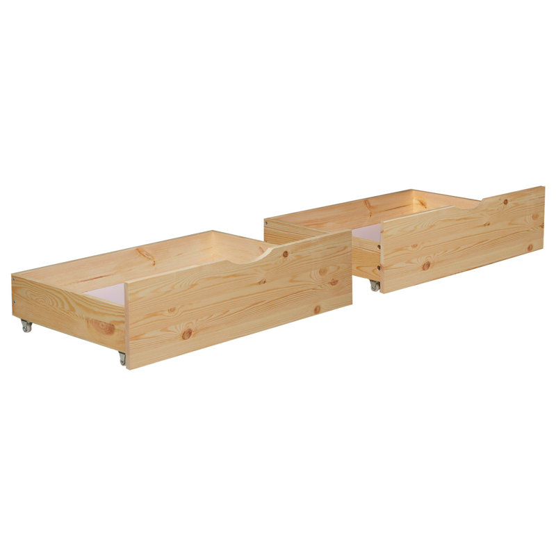 Isaiyah Underbed Storage Drawers, Brown