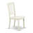 5 Piece Dining Room Table Set Includes a Rectangle Kitchen Table with Dropleaf and 4 Linen Fabric Upholstered Dining Chairs, Linen White-1113905628-1113905626-1195558820