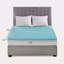 Surmatelas réversible hypoallergénique toutes saisons 1,5 po-1291641746