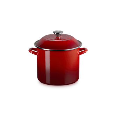 Le Creuset Enamel-On-Steel Stockpot With SS Knob