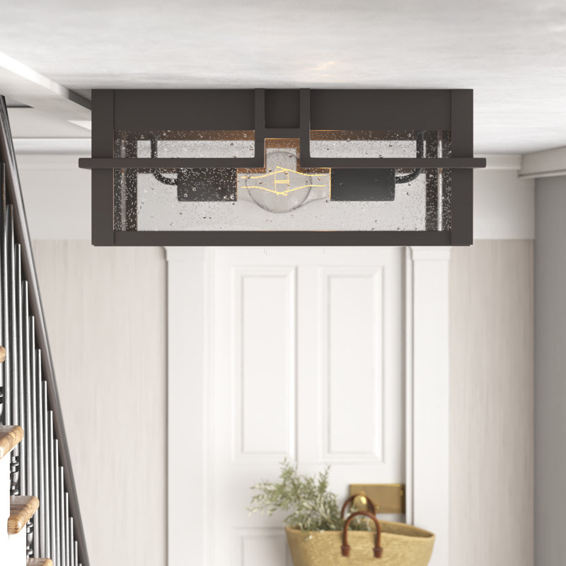 Blithe Glass Flush Mount