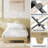 Twin Natural Wood Platform Bed Frame with Strong Slats, Minimalist Design, No Box Spring Needed-959897161-959897175