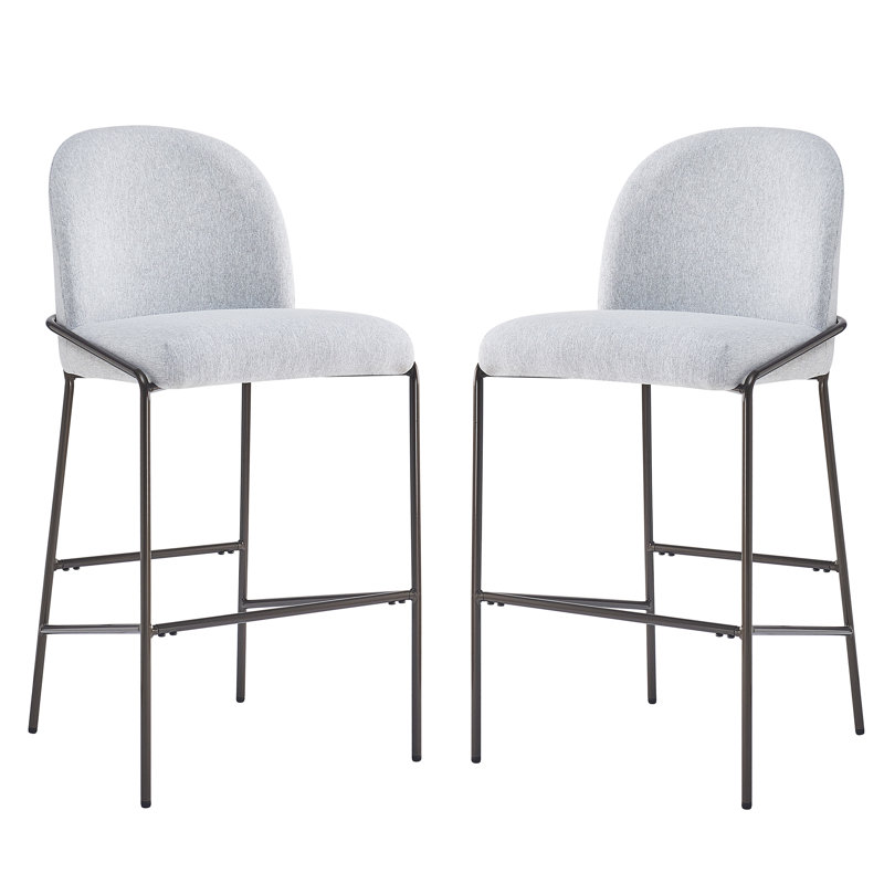 Ensemble de 2 tabourets de bar Galen