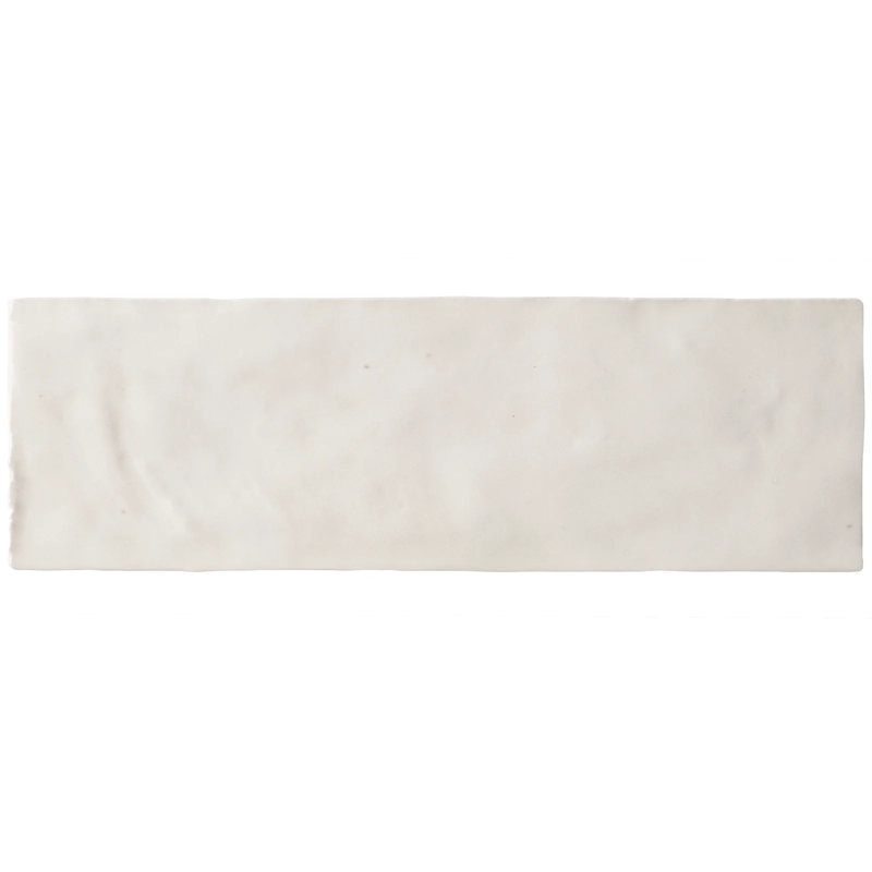 Portmore 3x8 Glazed Ceramic Tile, White
