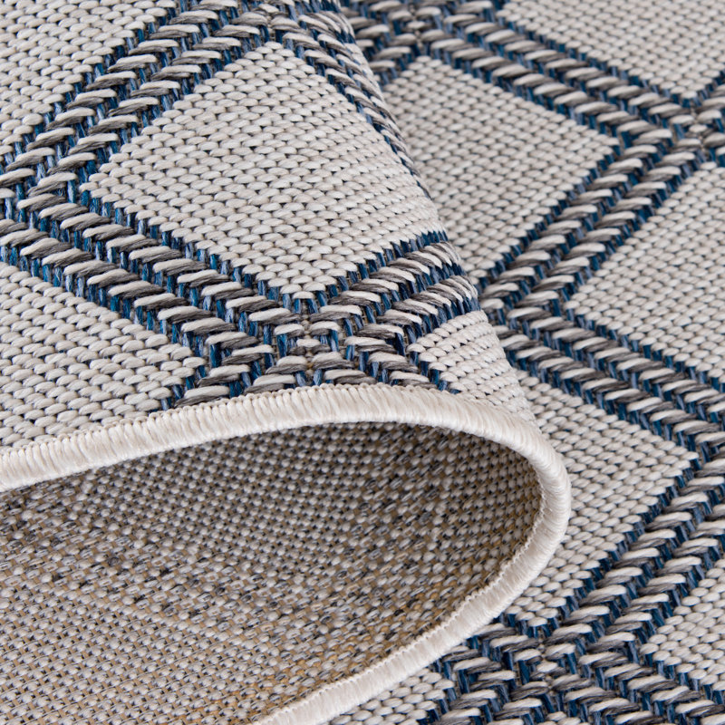 Almeda Geometric Indoor / Outdoor Rug, Rectangle 6'7"X9'6"