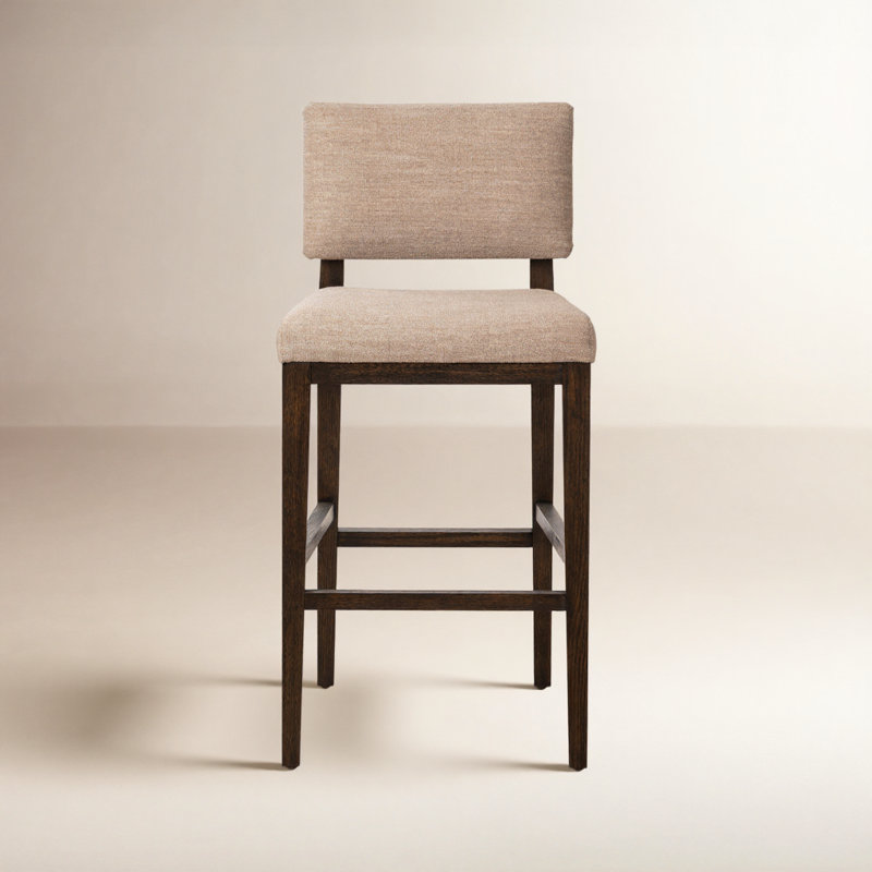 Carlo Stool-Somerton Ash-Counter & Bar, Bar Stool (31.25" Seat Height), White