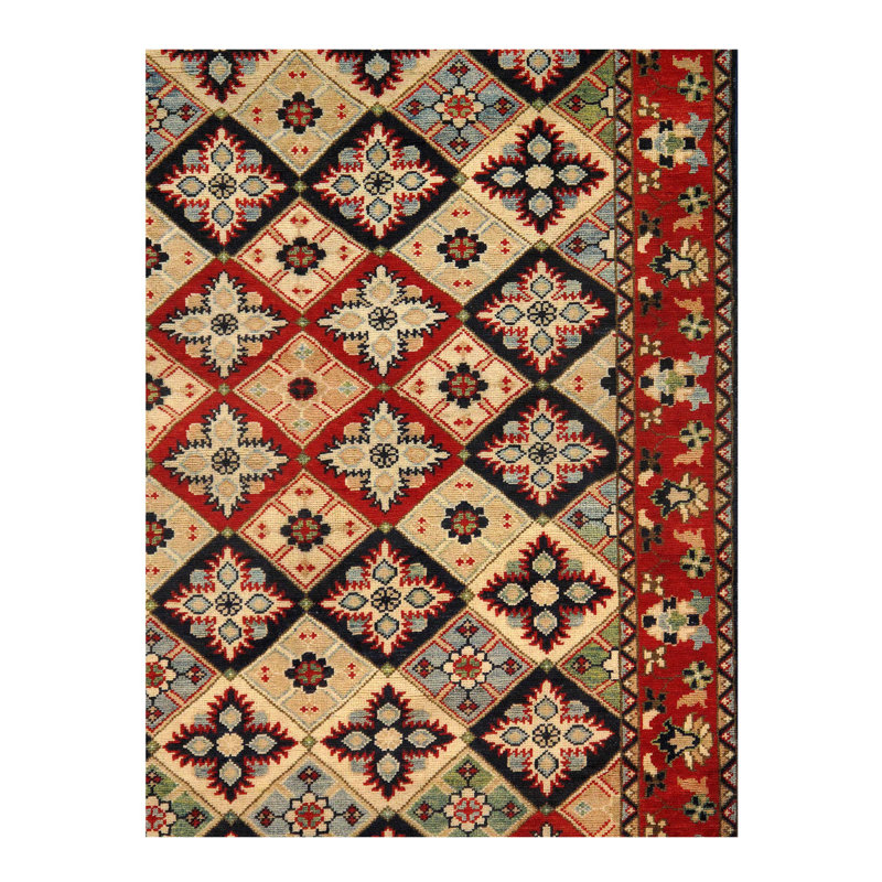 Kazak One-of-a-Kind 4' x 6' Hand Knotted Area Rug