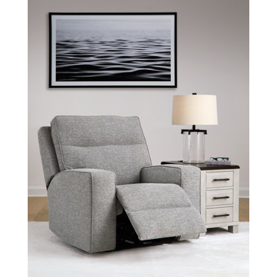 Kerle Upholstered Polyester Power Recliner