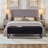 58.6"Upholstered Tufted Bed Bench with Storage-749462731