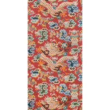 Summer Palace Ming Dragon 33' L x 27.5" W Wallpaper Roll