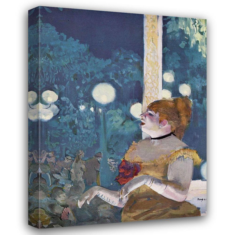 Art sur toile tendu avec châssis Lark Manor ™ Degas, Edgar 55489, H 47 po x l 36 po
