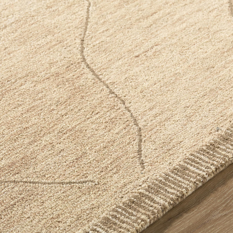 Tapis marocain en laine touffeté à la main Arsenal, Rectangle 8 pi x 10 pi