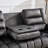 83.80" W Manual Reclining Sofa With Cup-Holder Drop-Down Table