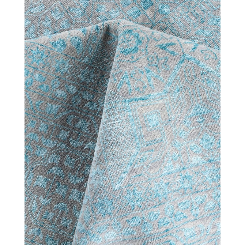 Overdyed One-of-a-Kind 9' 0" X 12' 0" Hand Knotted Area Rug