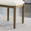 Ensemble de 2 chaises d'appoint Dafne avec tissu sherpa