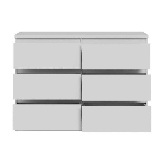 Dennette 110cm 6 Drawer Chest