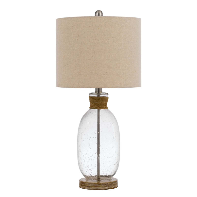 Lampe de table transparente 25,5 po Twinsburg