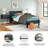 Socalle Twin Panel Platform Bed-123382767-123382768