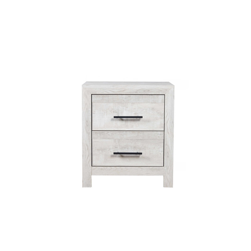 Ensemble de chambre à coucher 5 pièces avec rangement de style moderne, Lit simple