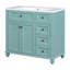 Meuble-lavabo simple avec plateau 35,4 Keiandra