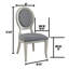Ensemble de 2 chaises d'appoint Transition