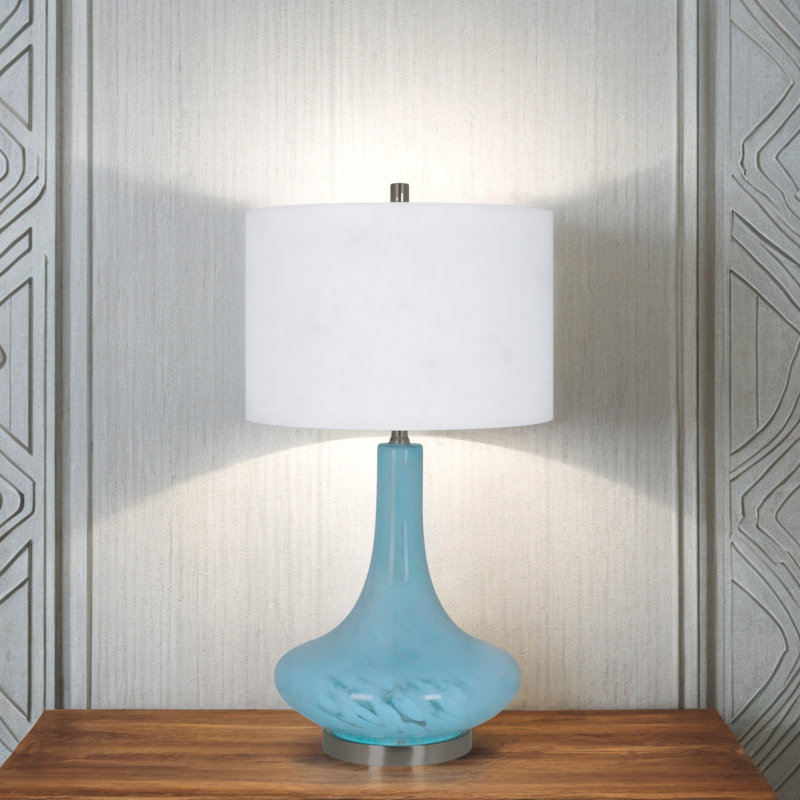 Lampe en verre Braedyn