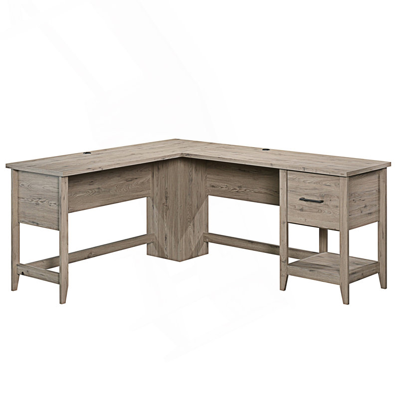 L-Shaped Desk With Ample Storage