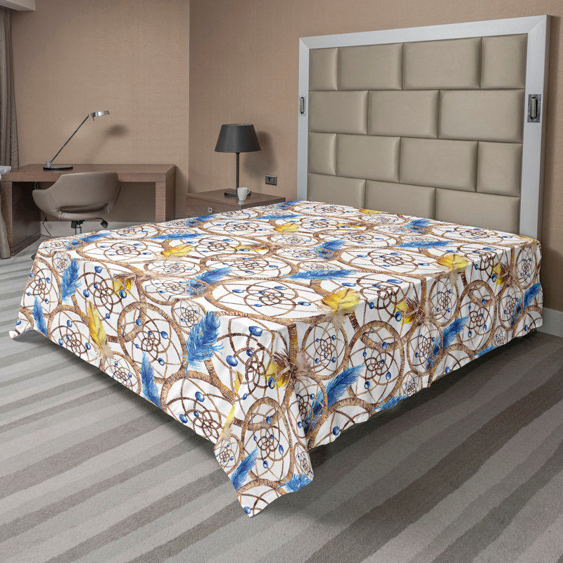 Drap plat Ambesonne, Drap plat pour très grand lit californien