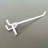 Huffine 6" Peg Hook Pegboard Hook Pegwall Hook Wire Slatwall Hook Metal Peg Hook Metal Gridwall Hook