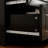63" Glass Door Display Bookcase Cabinet With LED Lighting-1505938588
