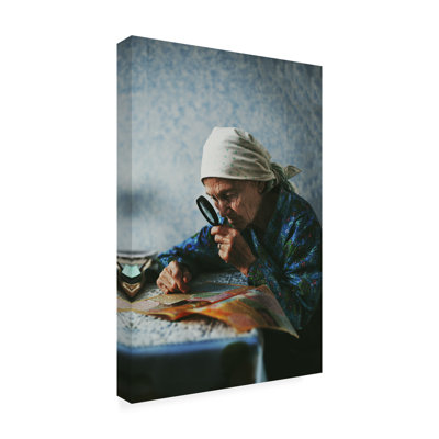 Natalia Zhukova  Grandmother Canvas Art