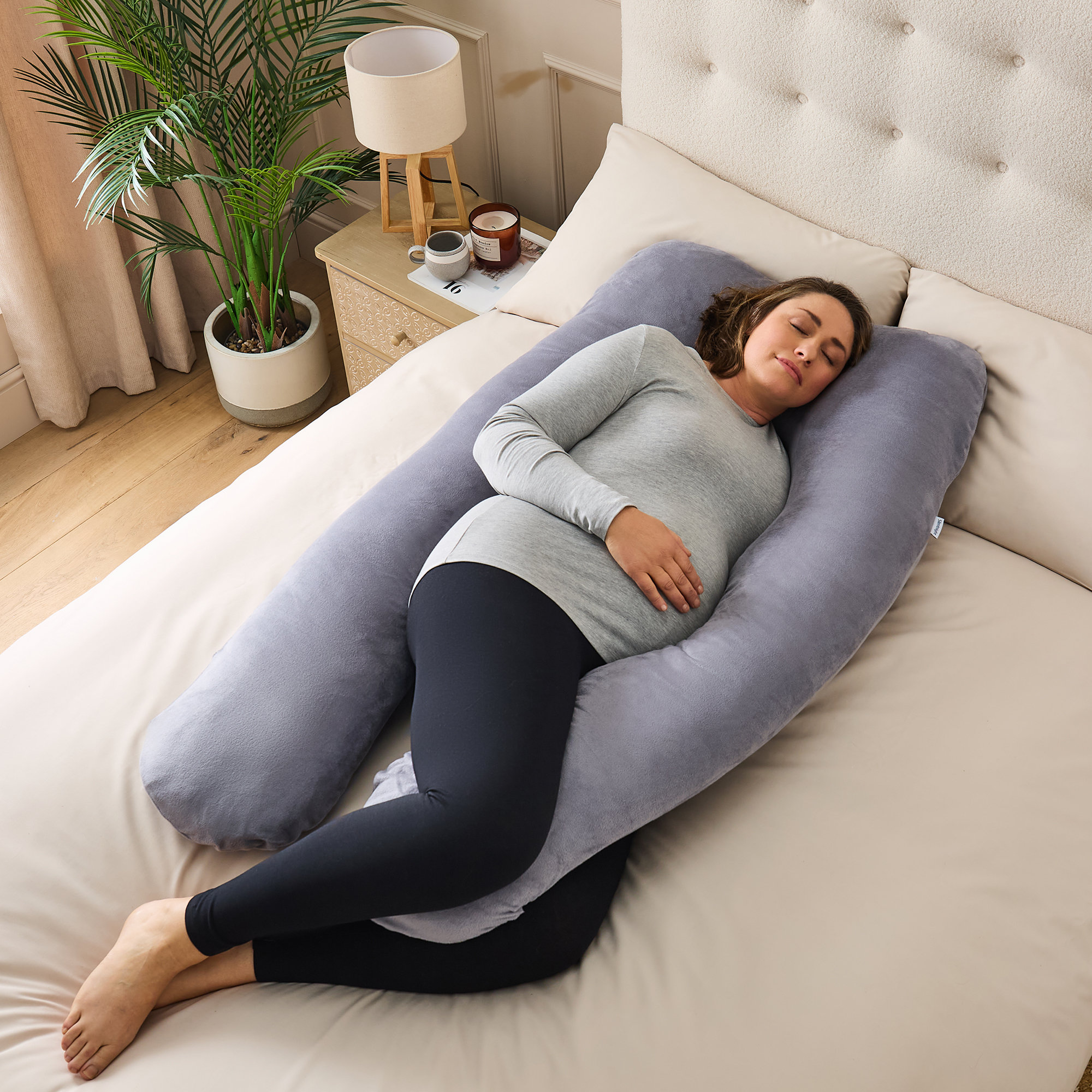 Silent Night Silentnight Body Support U-Shaped Pregnancy Pillow