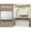 Porte de baignoire coulissante sans cadre 56-60 "X 60" H-111809752