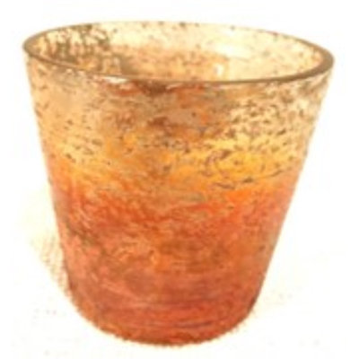 3'' H Glass Tabletop Votive Holder