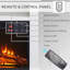 FLAMEKO Sahara Freestanding Electric Fireplace Suite, 2kW Heater, Remote-1774542614-1774542601