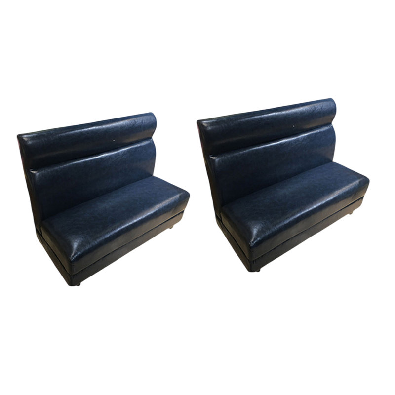 Banc rembourré en similicuir Nordic Modern