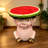 13.39" High Cute Pig Side Table