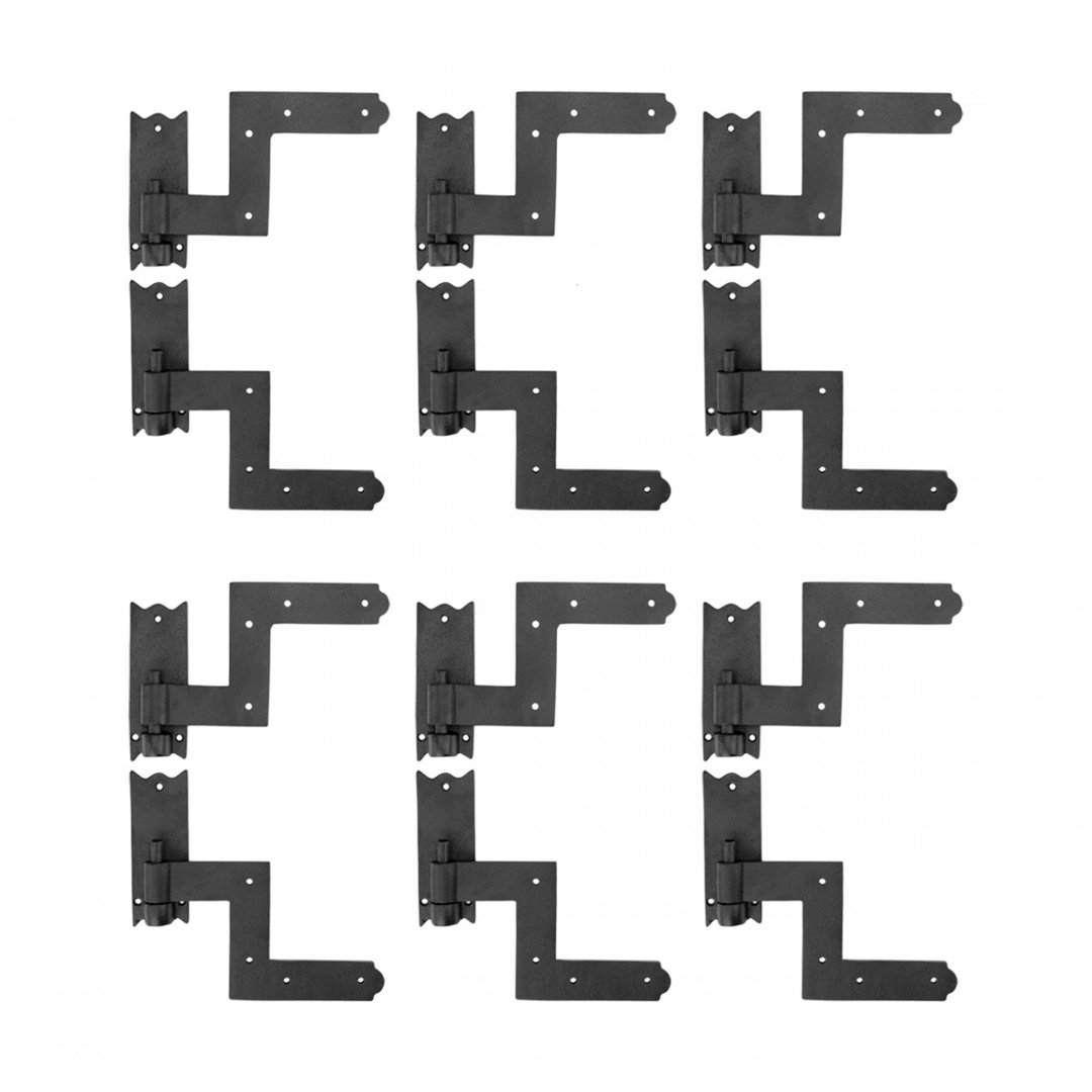 6.5'' x 6'' Accessories Shutters (Set of 6) The Renovators Supply Inc.