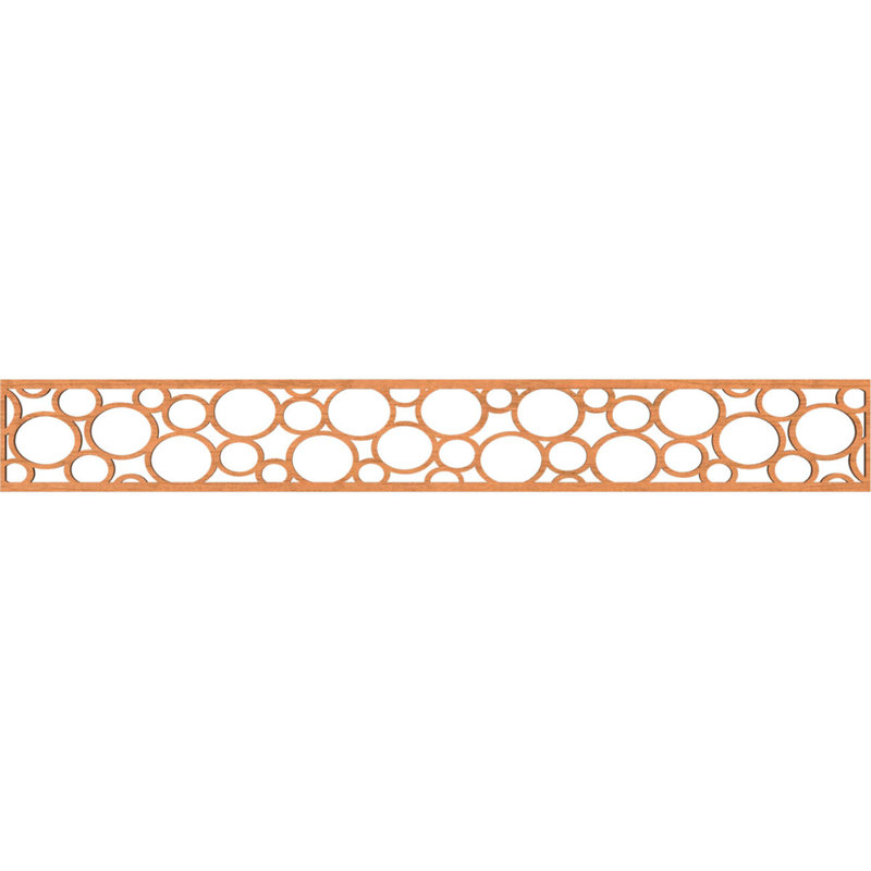 Moulure de chantournage, Cerisier, H 6 po x l 46,5 po x P 0,375 po