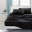 Jcrown Microfiber Solid Colour Sheet Set-787652854-803133988