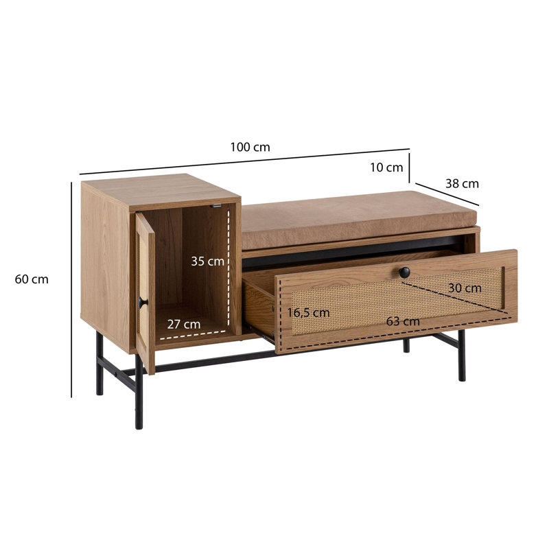 Shoe Storage Bench