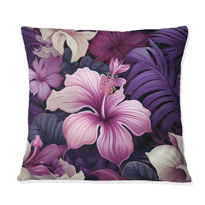 Floral Throw Pillow