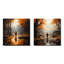 Ensemble de 2 collages de bouddhisme carrés-835672725-835672720