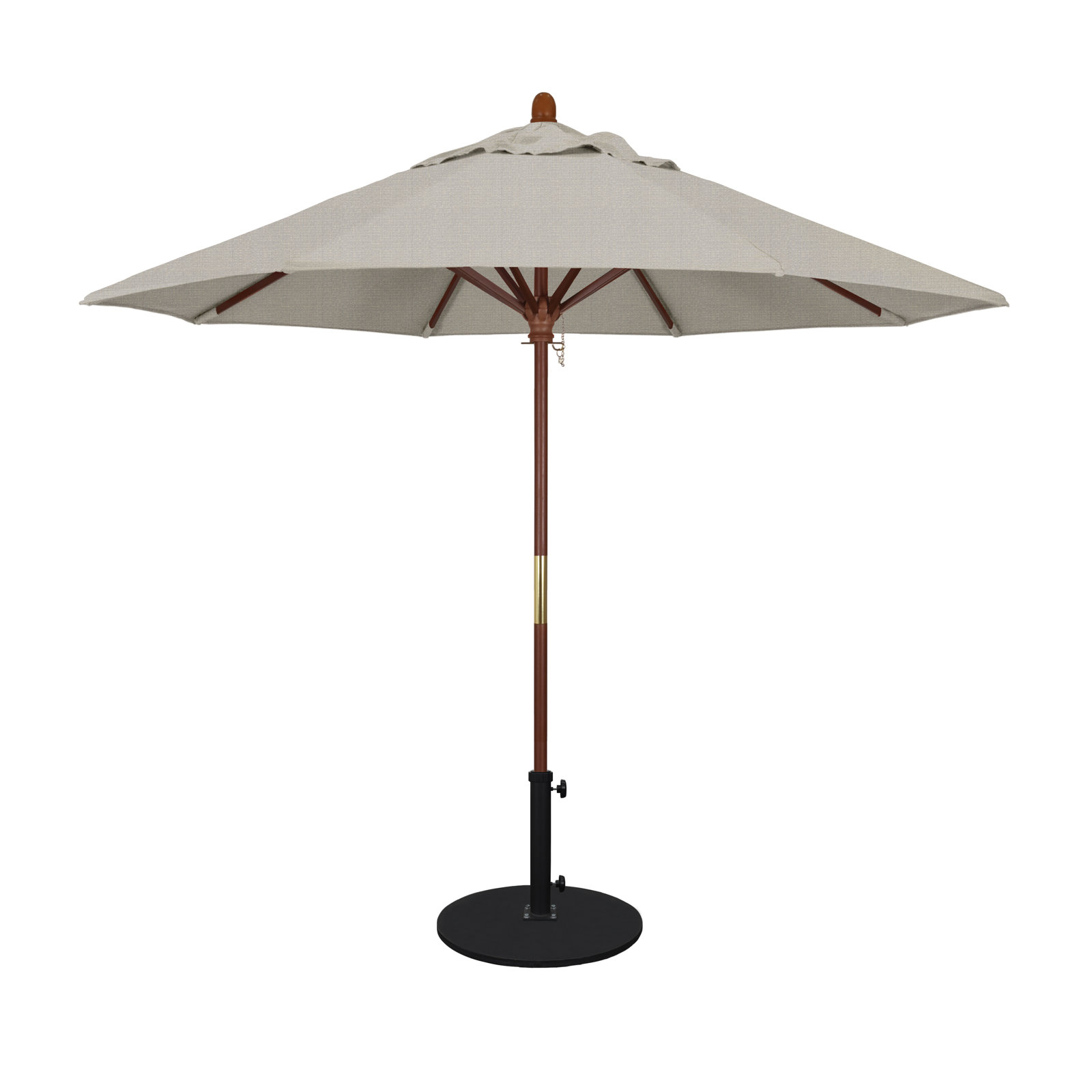Manford 108'' Outdoor Umbrella, Woven Granite Performance