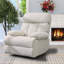 Fauteuil inclinable électrique surdimensionné pour personnes âgées, fauteuil inclinable électrique en tissu avec repose-pieds allongé, télécommande et siège spacieux-917286508