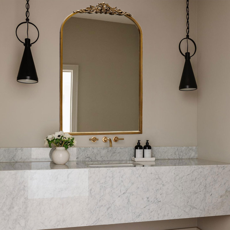 Miroir mural Kherington, H 35,40 po x l 23,60 po