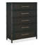 Retreat Pole Rattan Five-Drawer Chest-2027664021